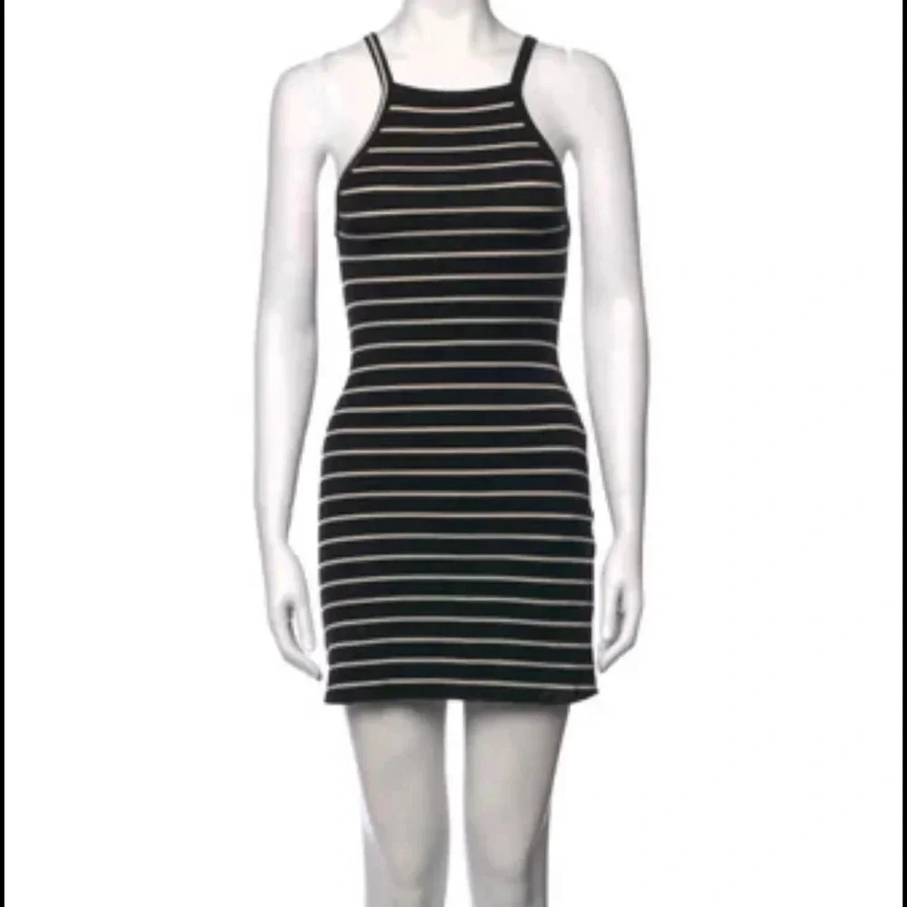 ! Reformation mini Striped Dress xxs